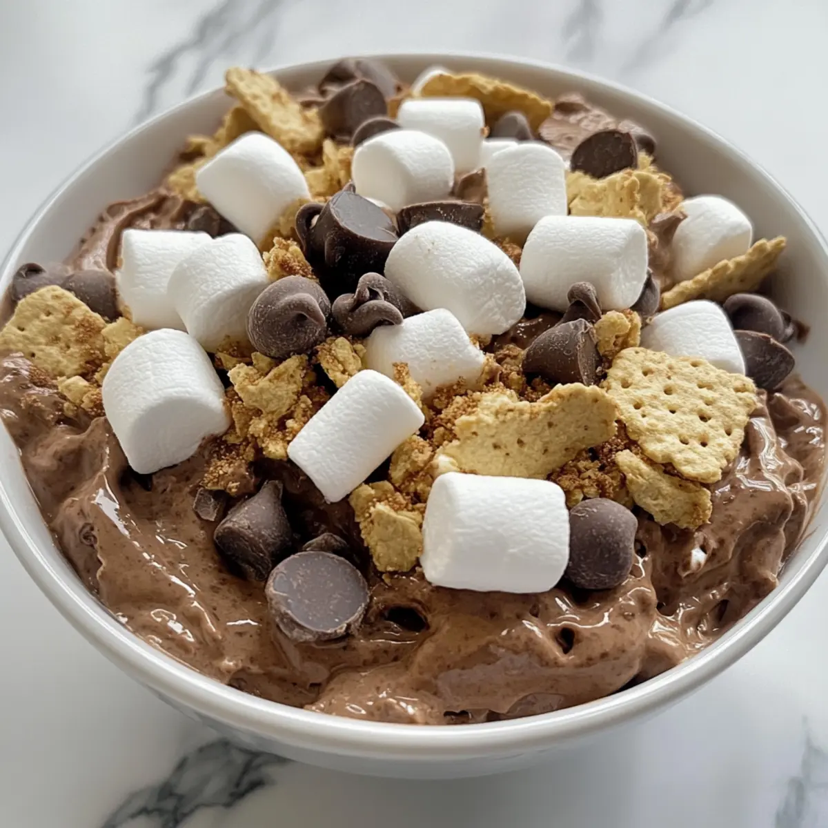 Doppelt Schokoladiger Protein S’mores Bowl