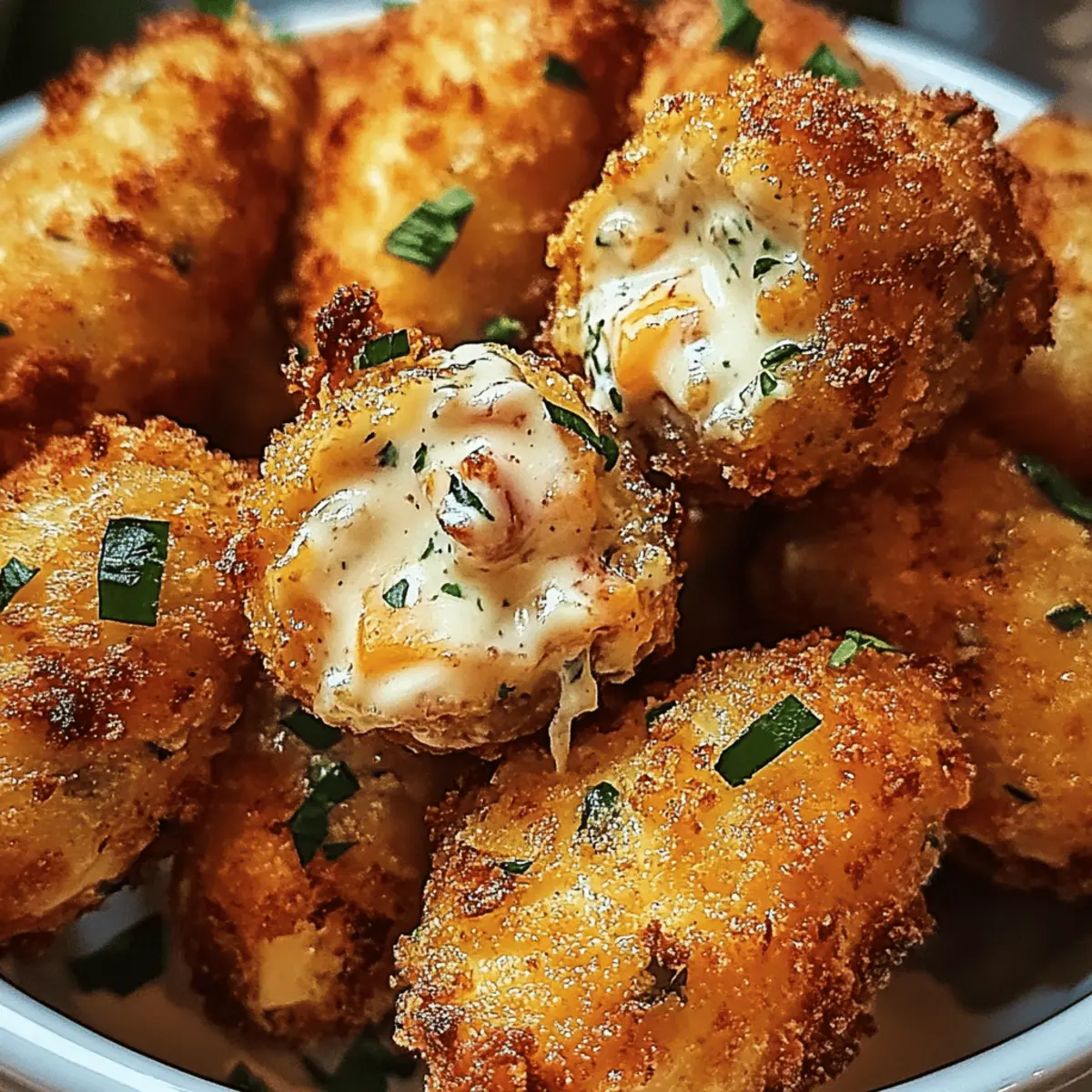 Cheesy Jalapeño Ranch Chicken Poppers Rezept