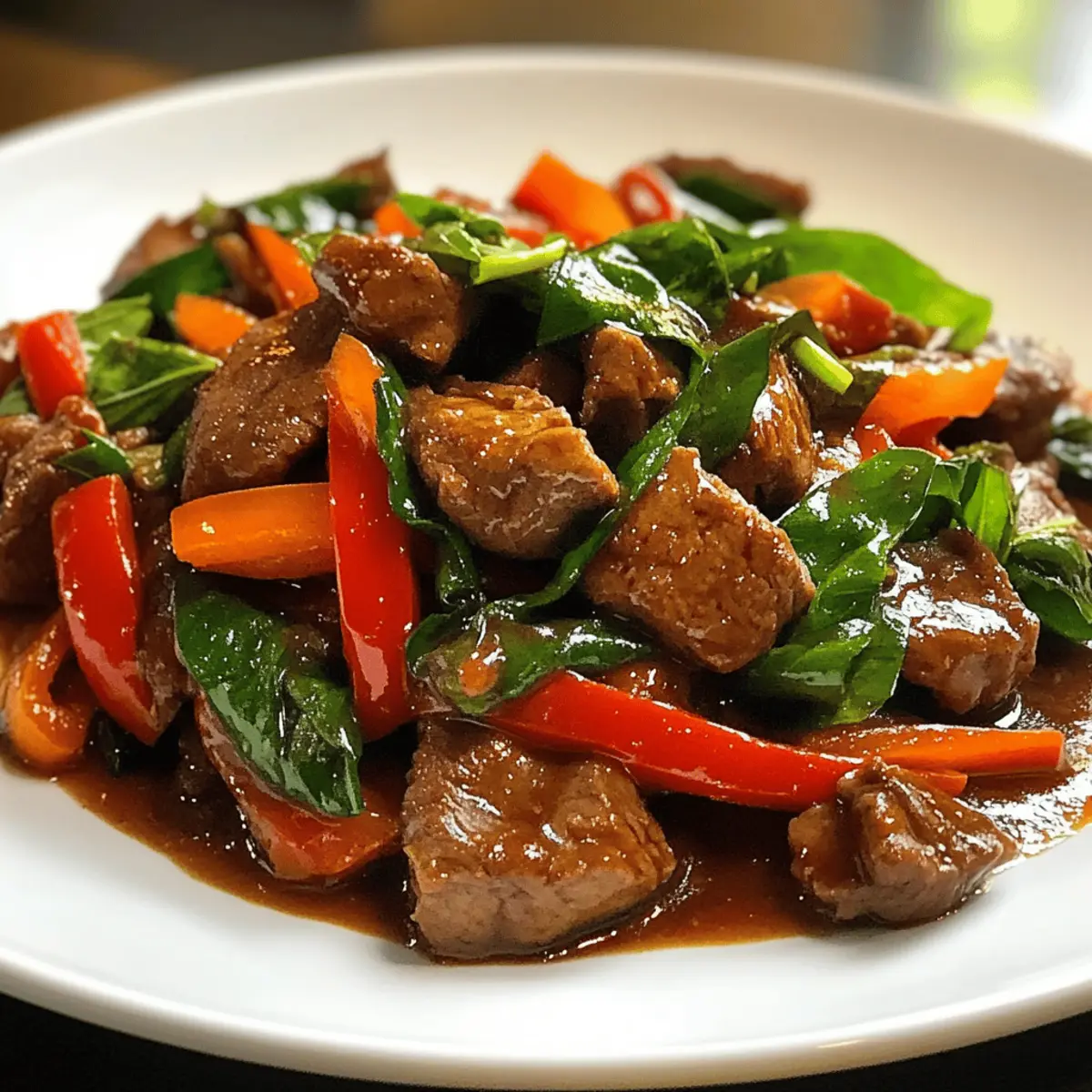Thai Basil Beef schnell und lecker zubereiten