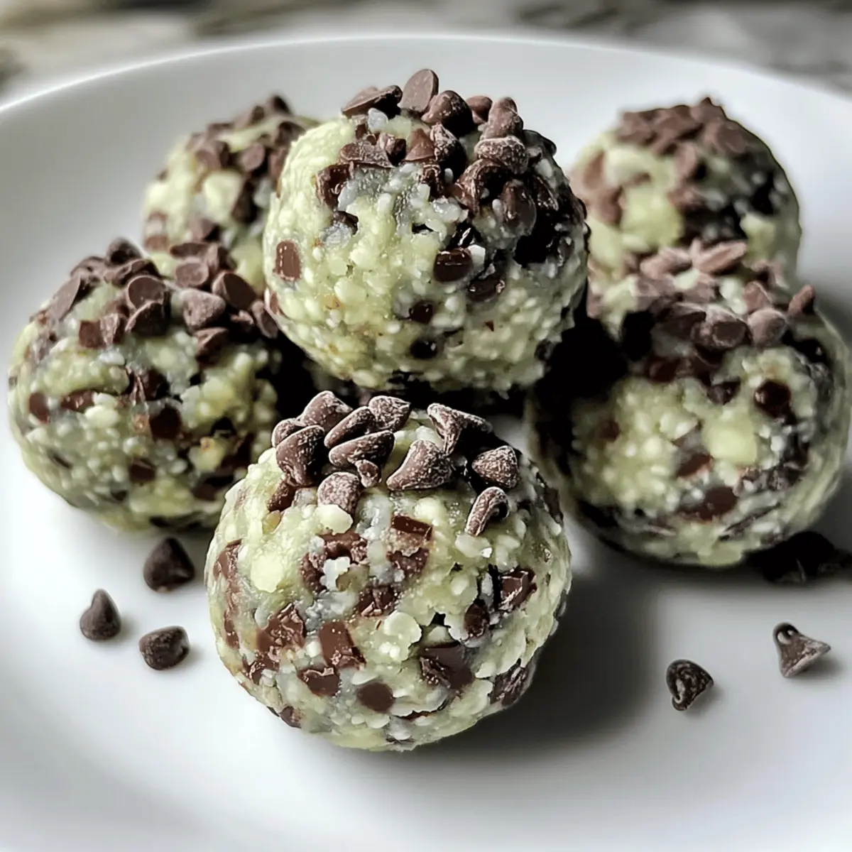 Minz-Schokoladen-Pflegebälle zum Selbermachen