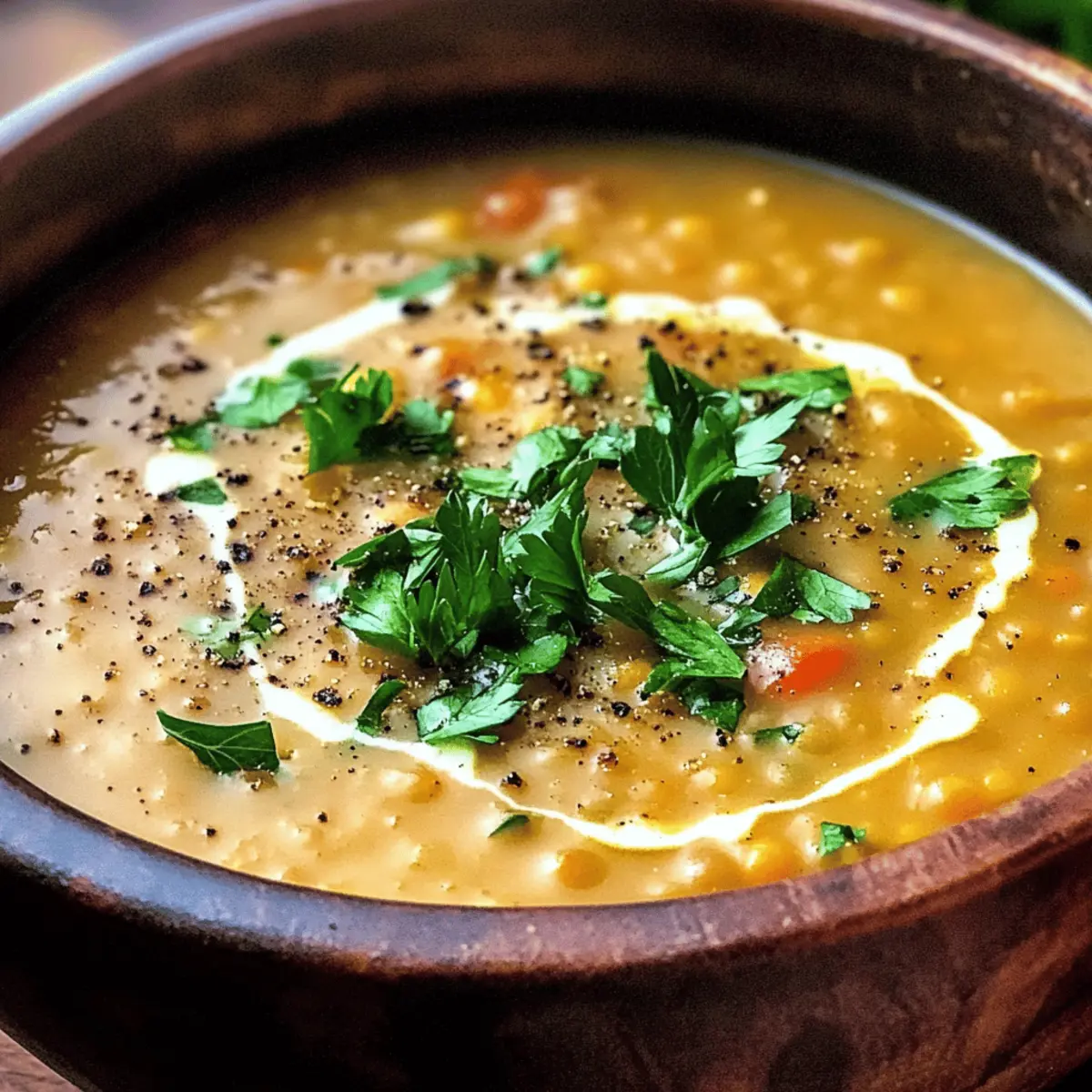 Türkische Linsensuppe für Gemütliche Abende