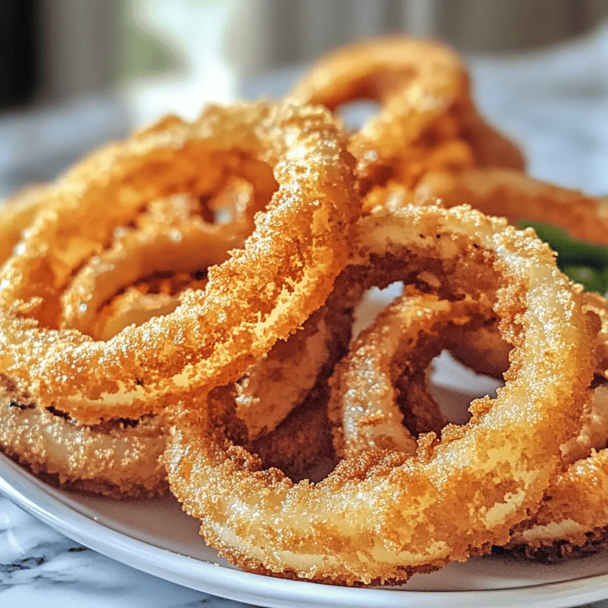 Crispy Keto Zwiebelringe: Knuspriger Snack ohne Schuldgefühle