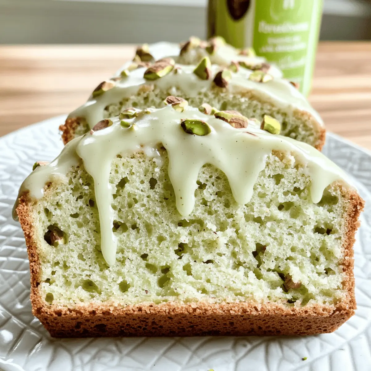 Pistazienpudding-Brot für den perfekten Genuss