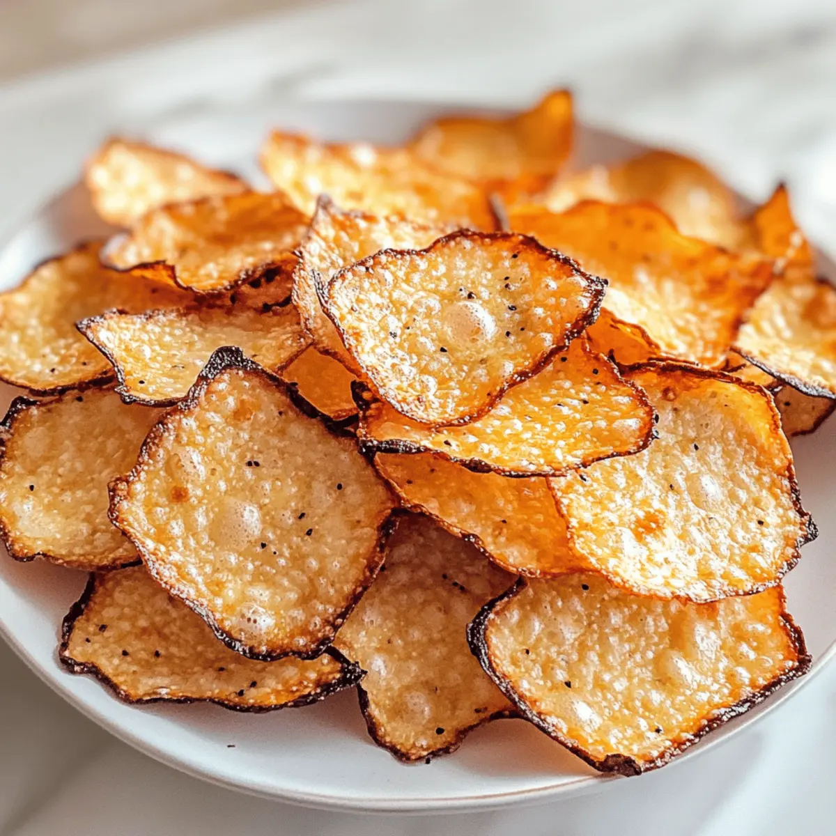 Keto Cottage Cheese Chips in Minuten selbstgemacht