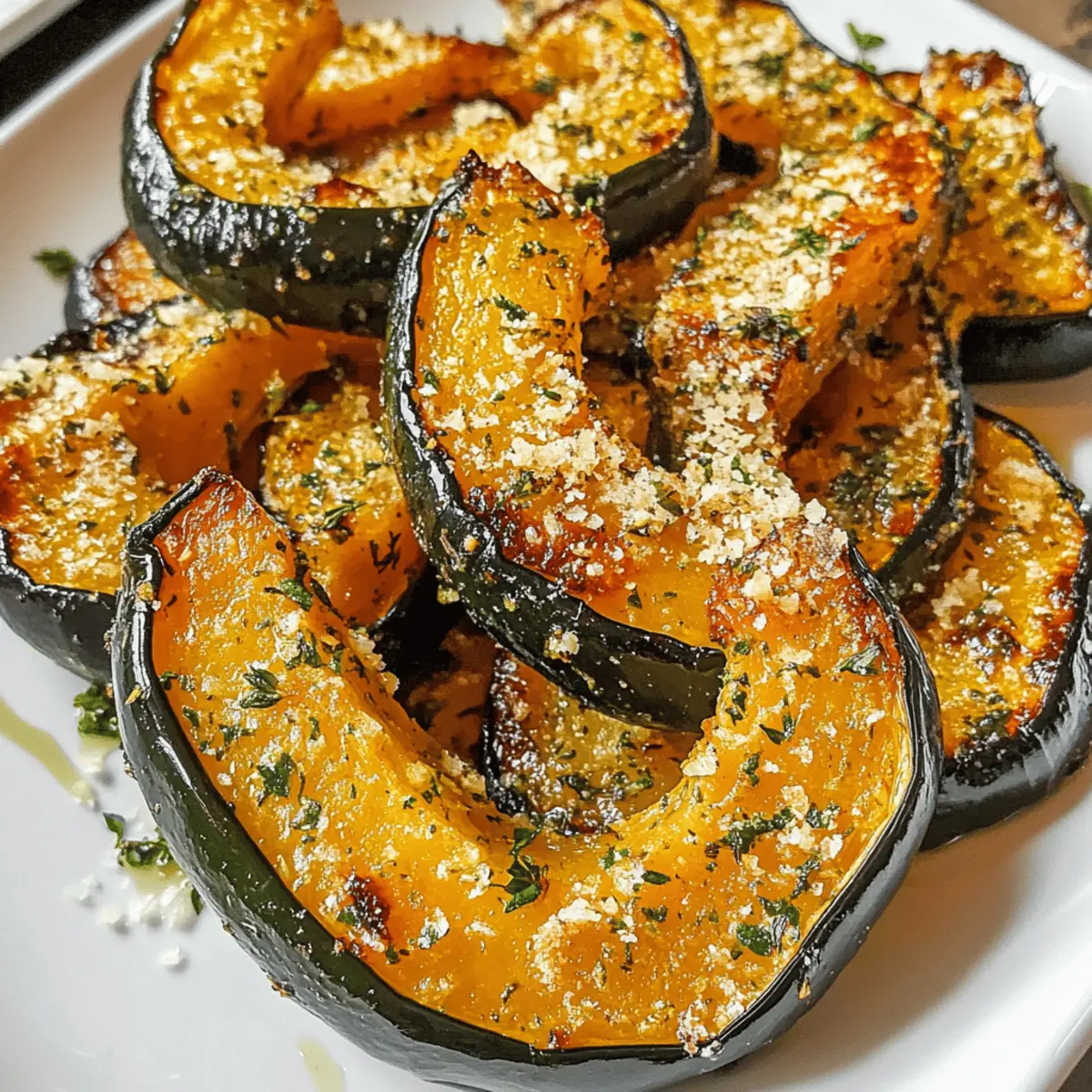 Parmesan Kräuter Kürbis für festliche Tische