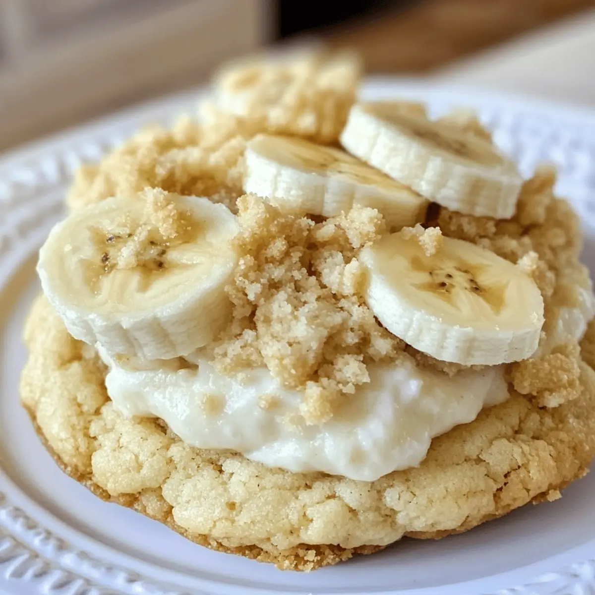 Banana Cream Pie Kekse für süße Momente