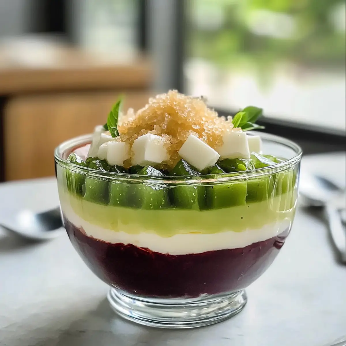 Cendol: Erfrischendes malaysisches Dessert selbstgemacht