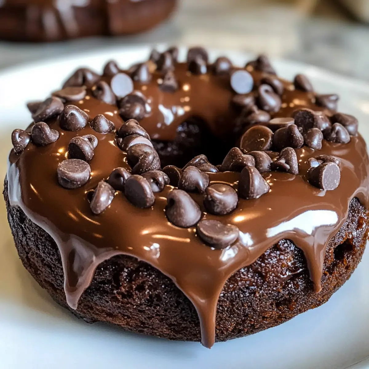 Gesunde Schokoladenprotein-Donuts für jeden Tag