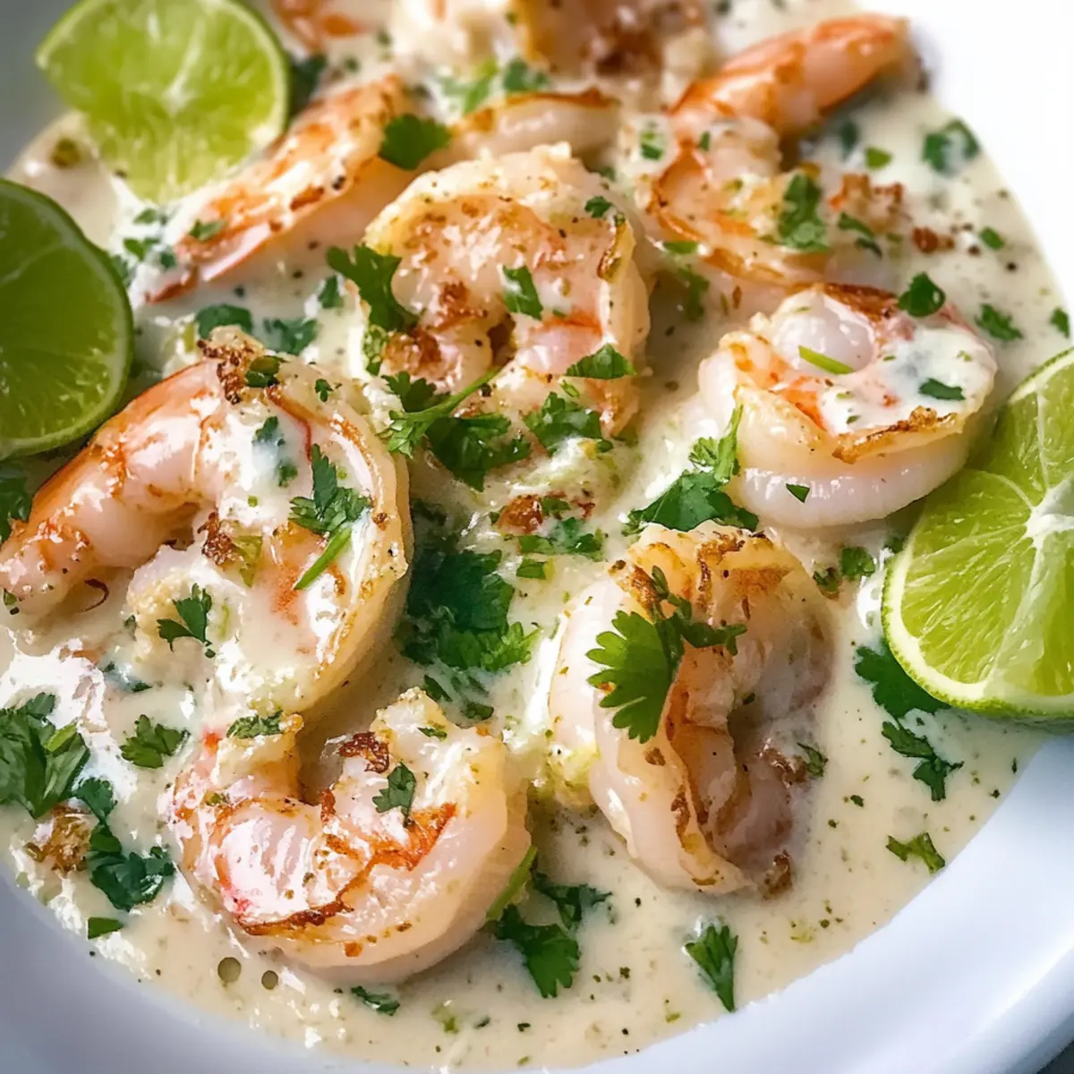 Kokosnuss-Limetten-Garnelen in 30 Minuten