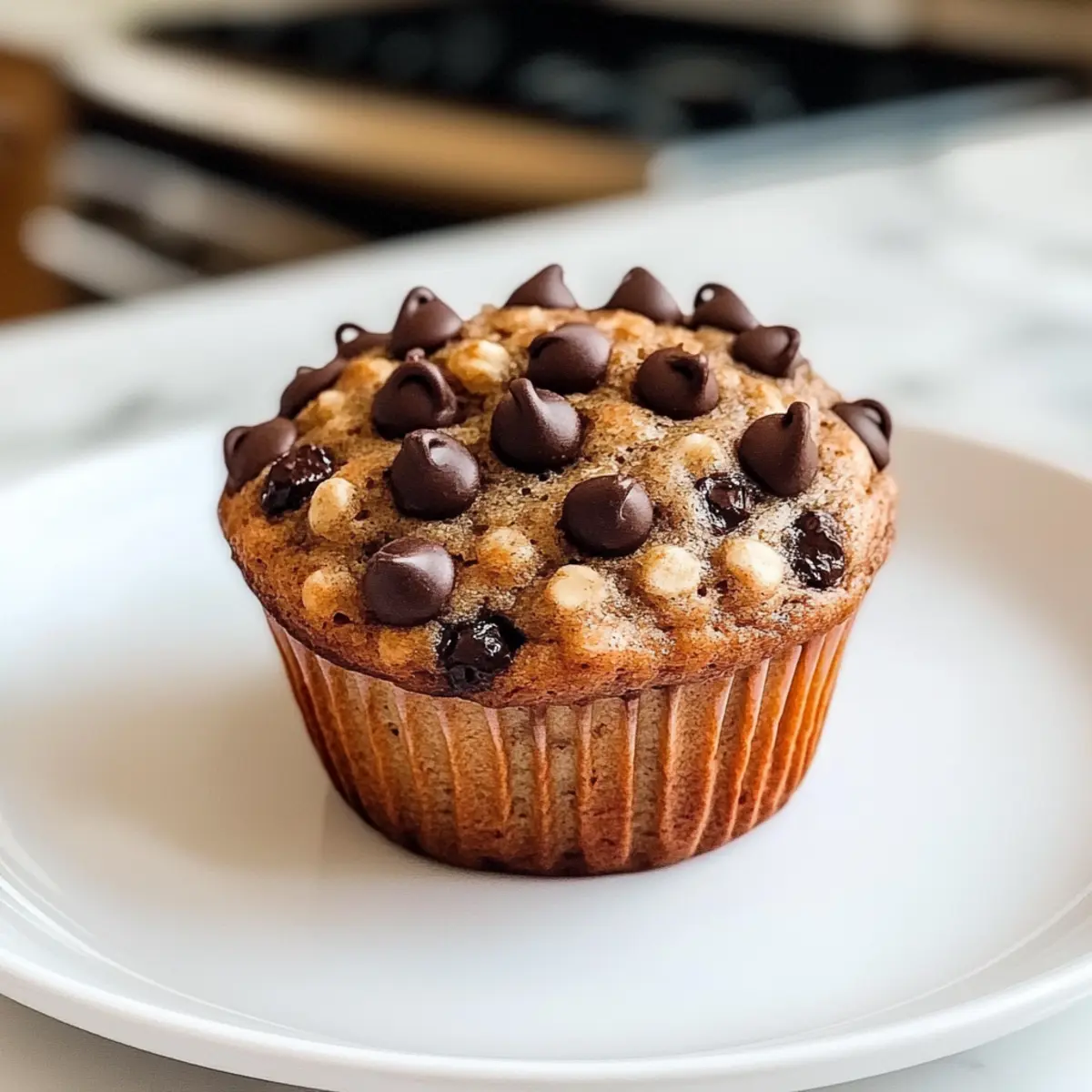 Hüttenkäse Haferflocken Mixer Muffins für Frühstücksgenuss