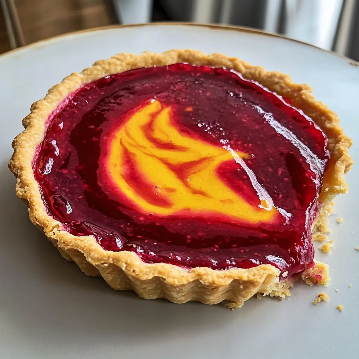 Leckere Preiselbeer-Orange-Curd-Torte selber machen