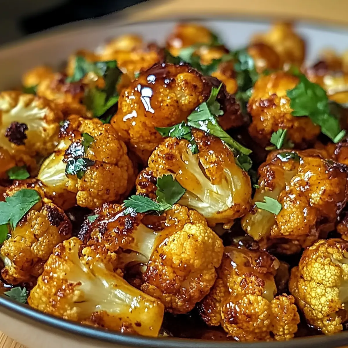 Curry gerösteter Blumenkohl: Schnell und lecker!