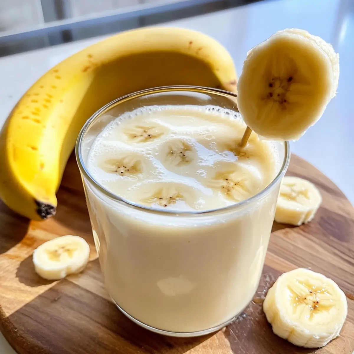 Einfaches koreanisches Bananenmilchrezept mit 4 Zutaten