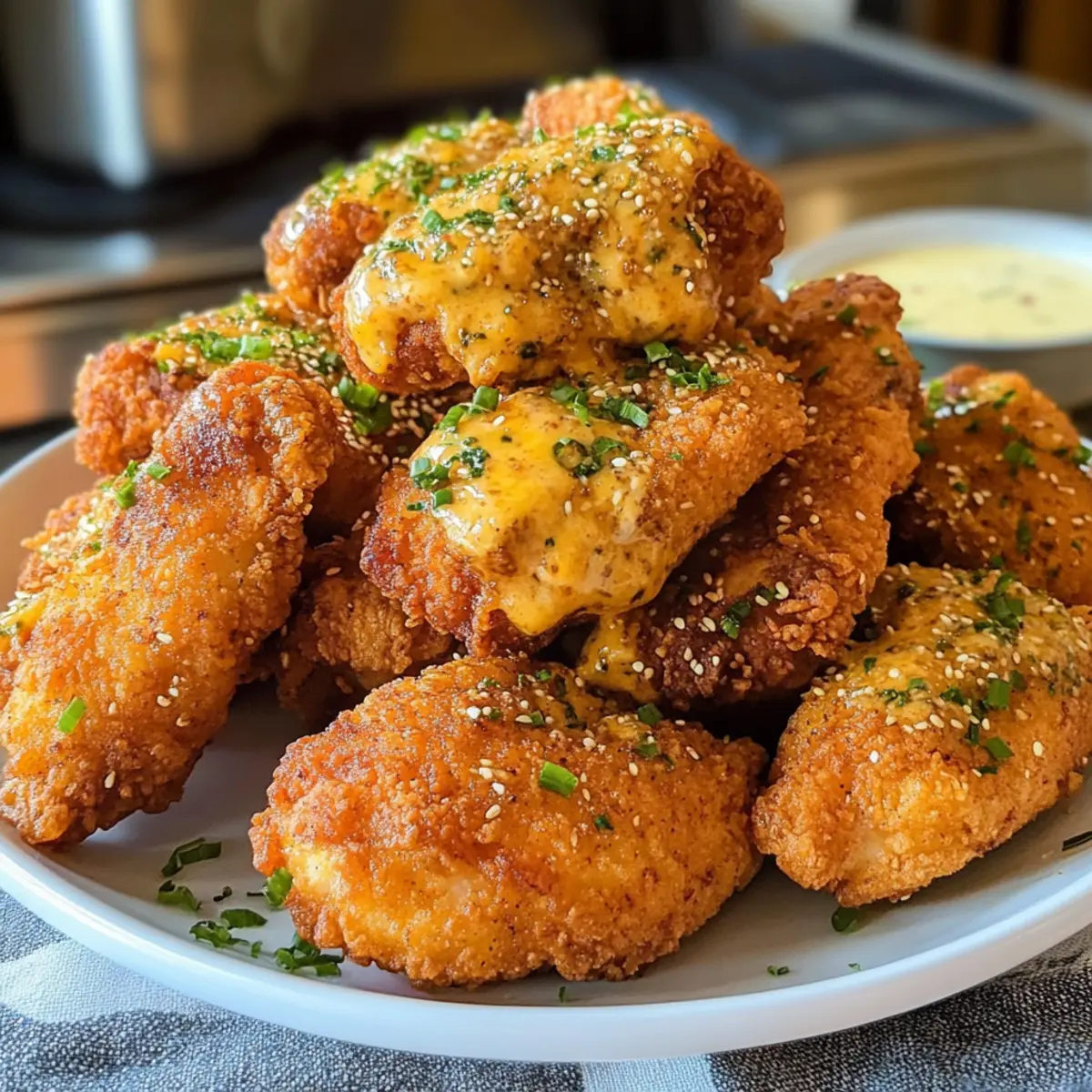 Köstliches Bburinkle Hähnchen mit süßer Sauce