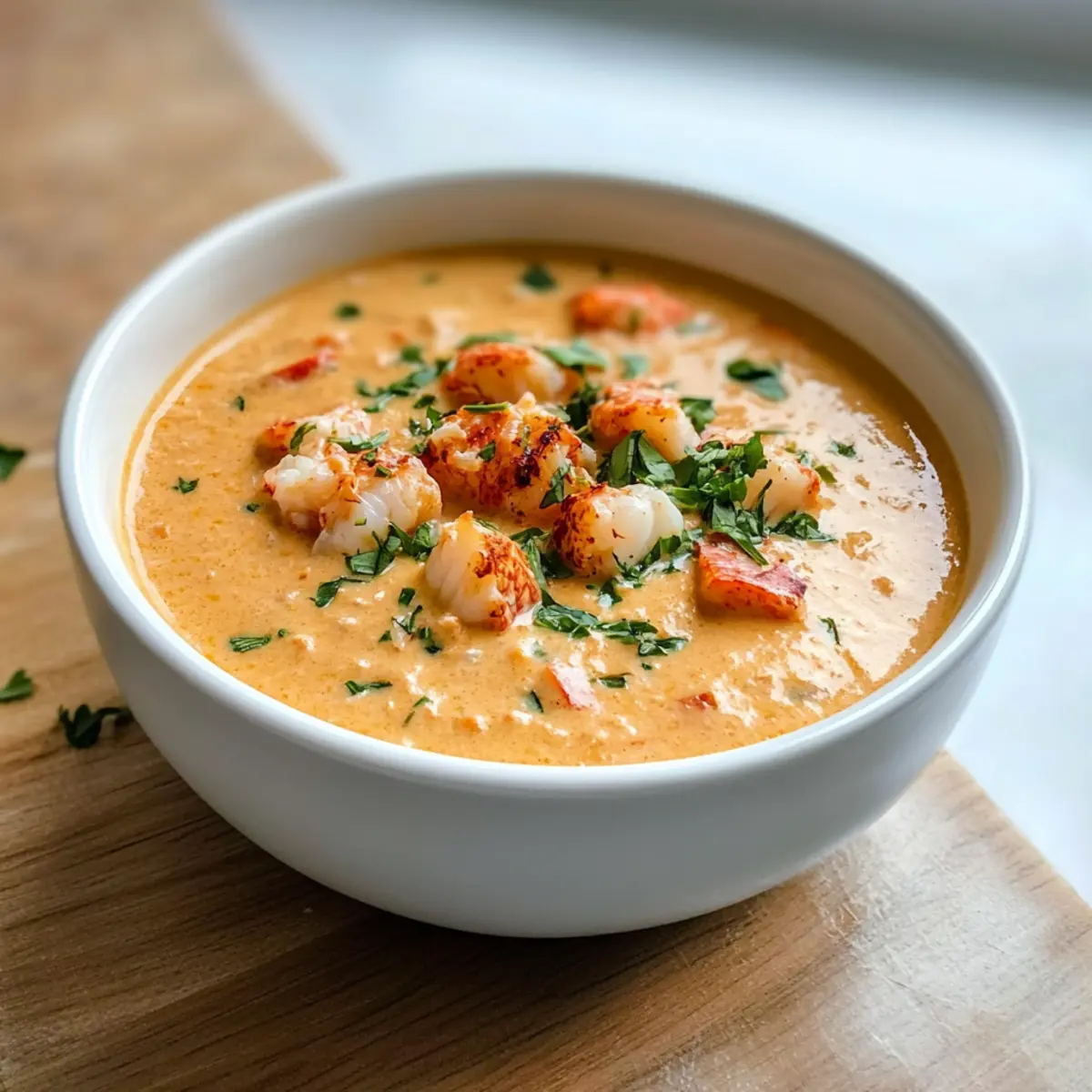 Cremige Langostino Hummerbisque in 30 Minuten