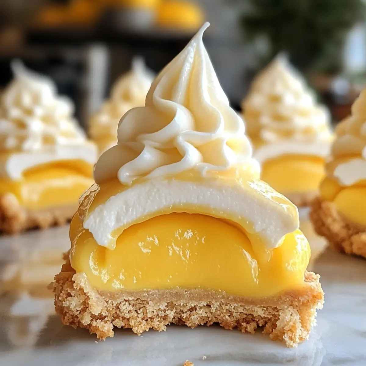 Leichte Windbeutel gefüllt mit Zitronencreme Genuss