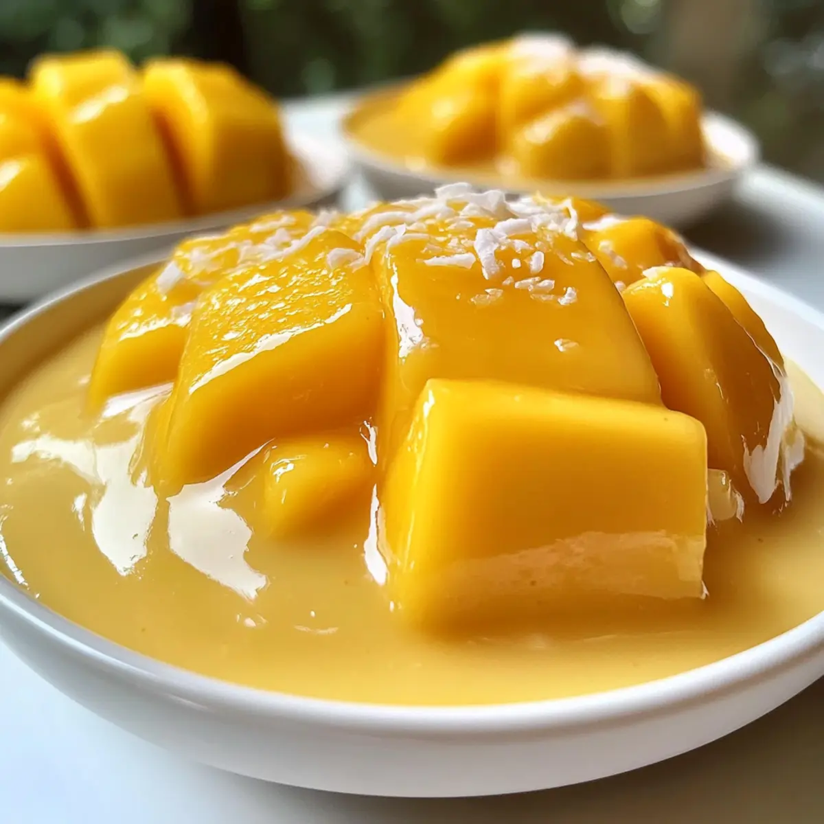 Mango-Pudding ganz einfach selbst gemacht