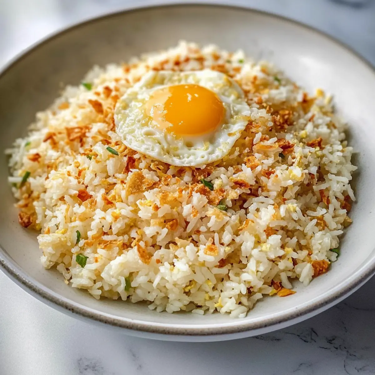 Sinangag-Philippinischer Knoblauchreis perfekt zubereitet