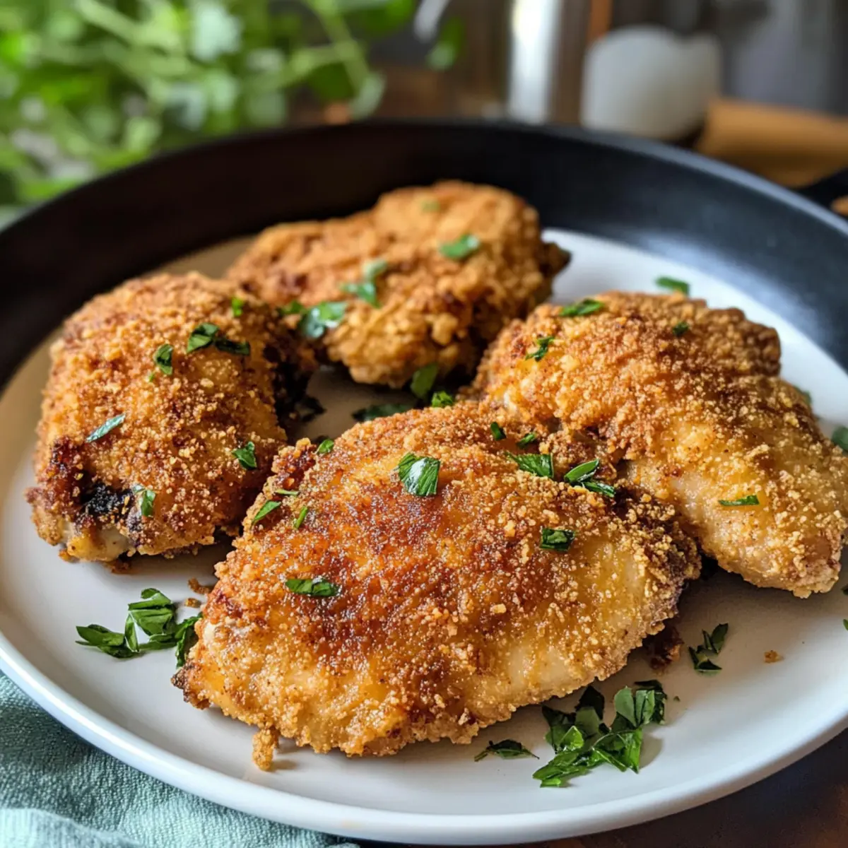 Südliche gesunde frittierte Hähnchen für alle
