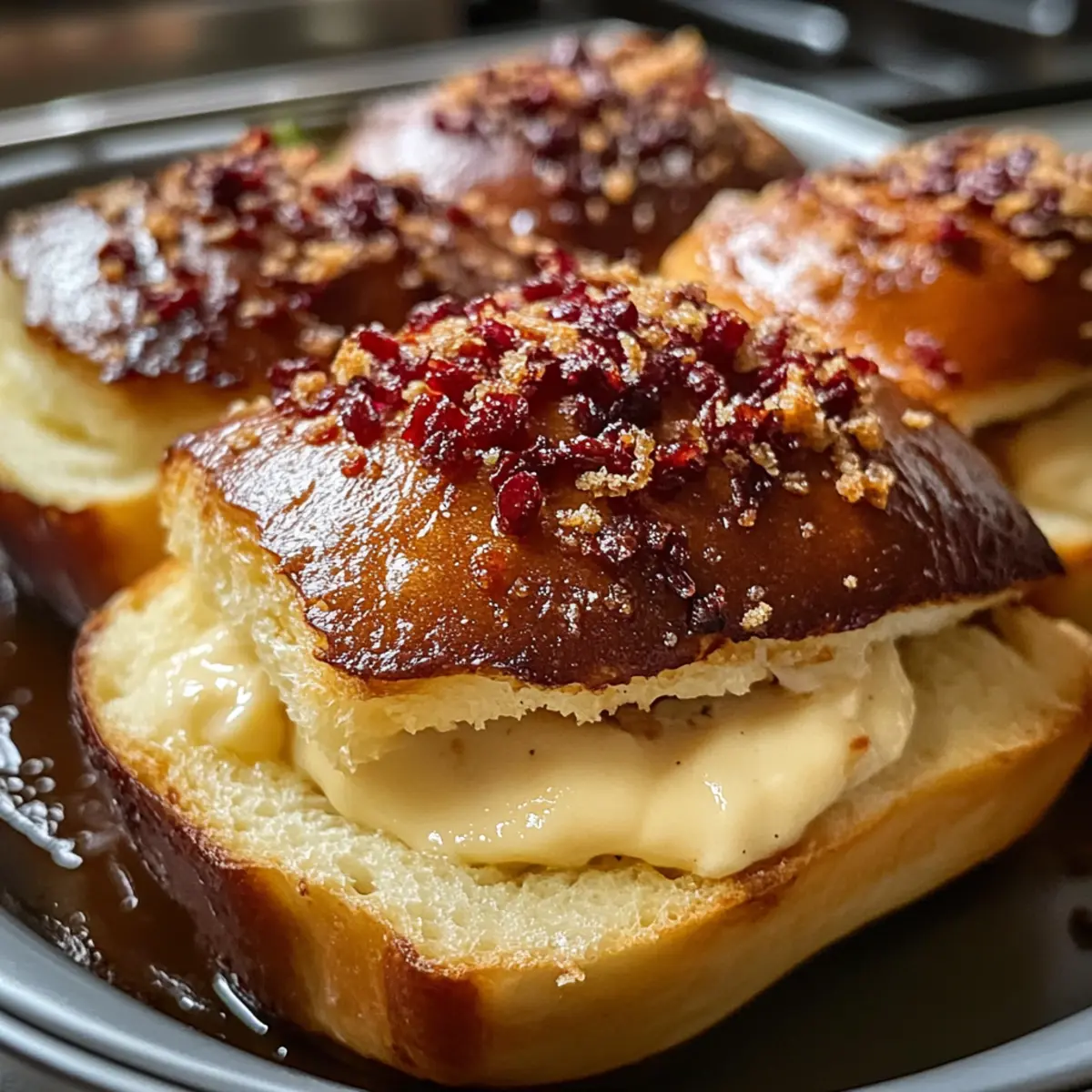 Spanisches Brot mit Buttriger Füllung genießen