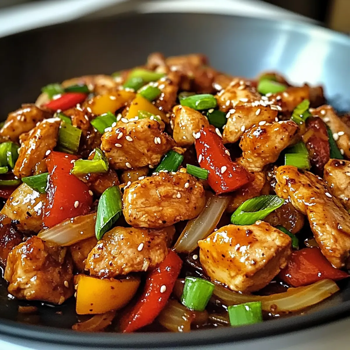 Scharfe Hähnchen-Pfanne in 30 Minuten