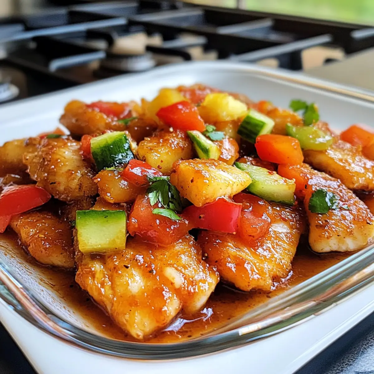 Süßsauerer Fischfilet – Frisch und Knusprig genießen