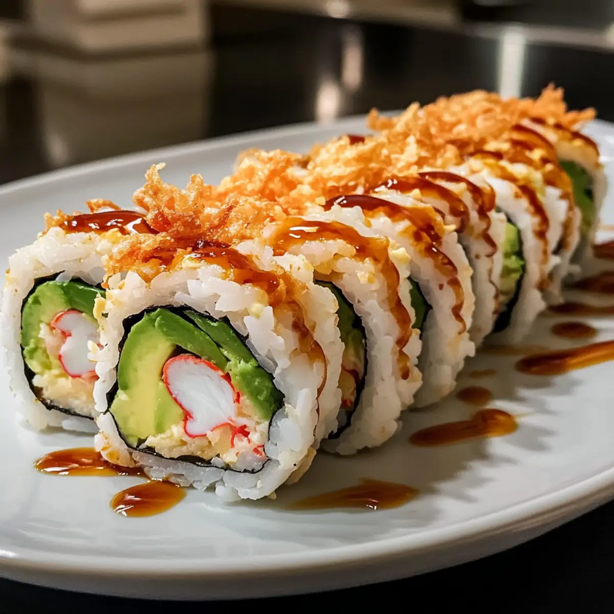 California Crunch Roll Sushi ganz einfach machen