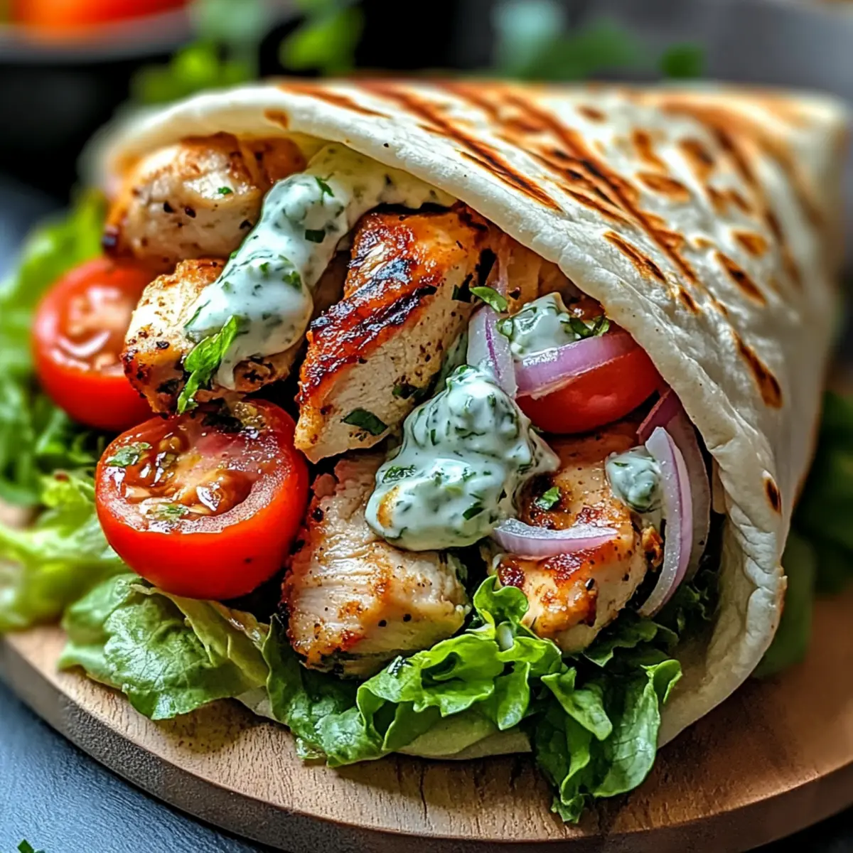 Schnelle Hähnchen Gyros für den perfekten Abend