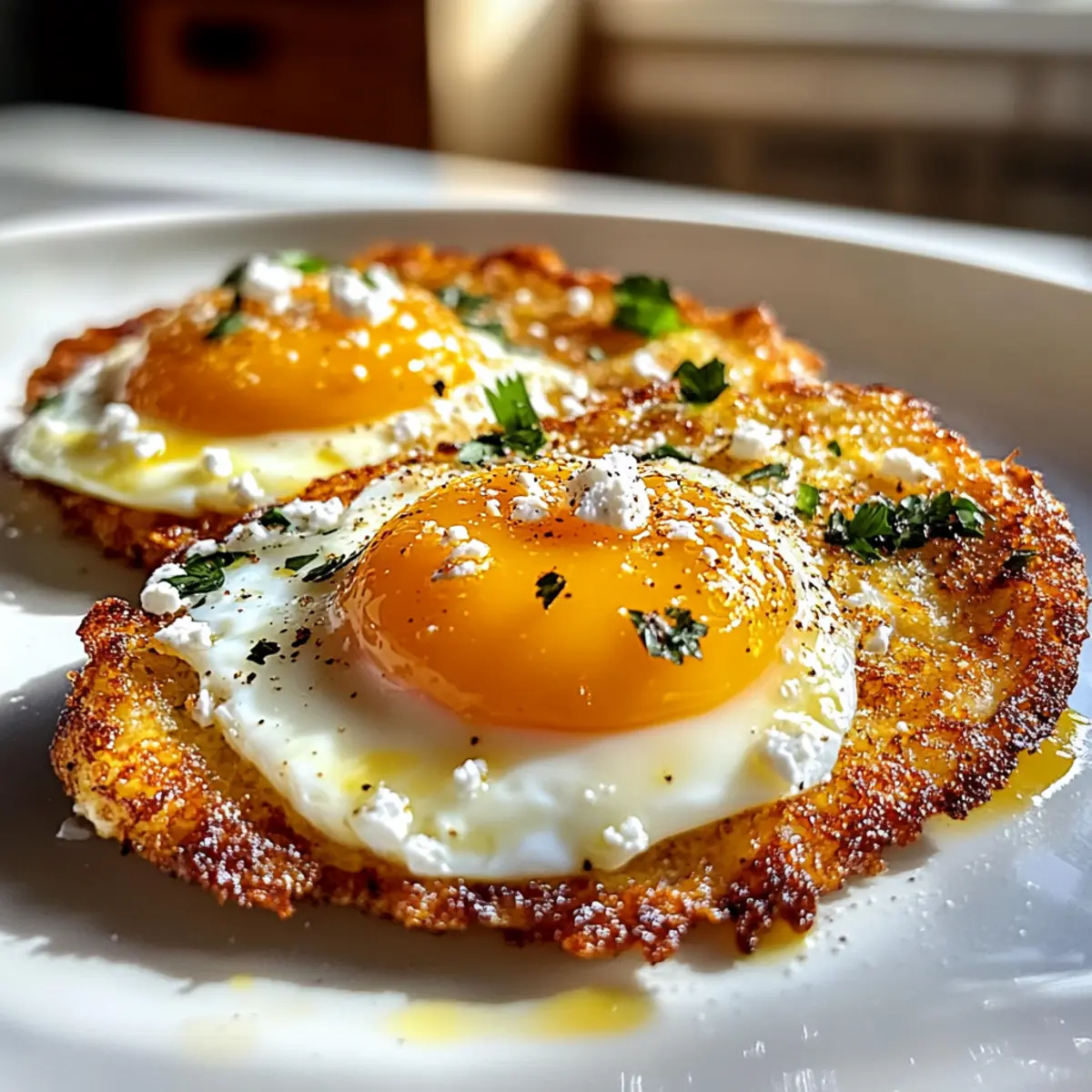 Crispy Feta Gebratene Eier: Einfaches Genussrezept