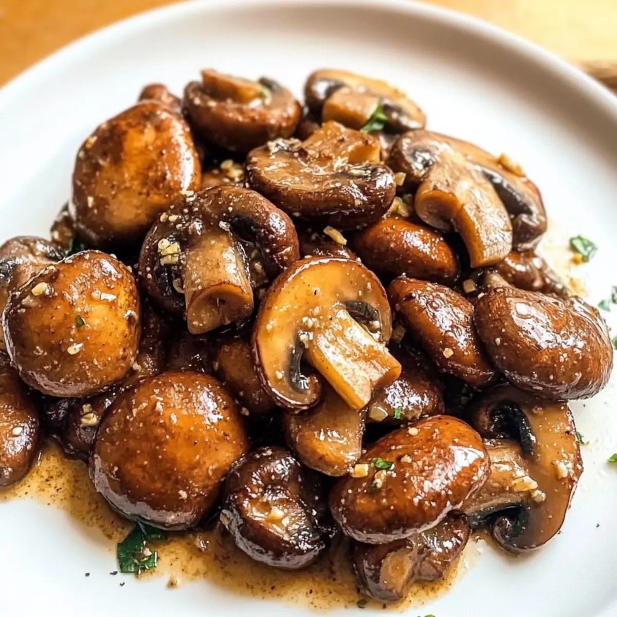 Knoblauchbutter-Miso-Pilze in 30 Minuten zubereiten