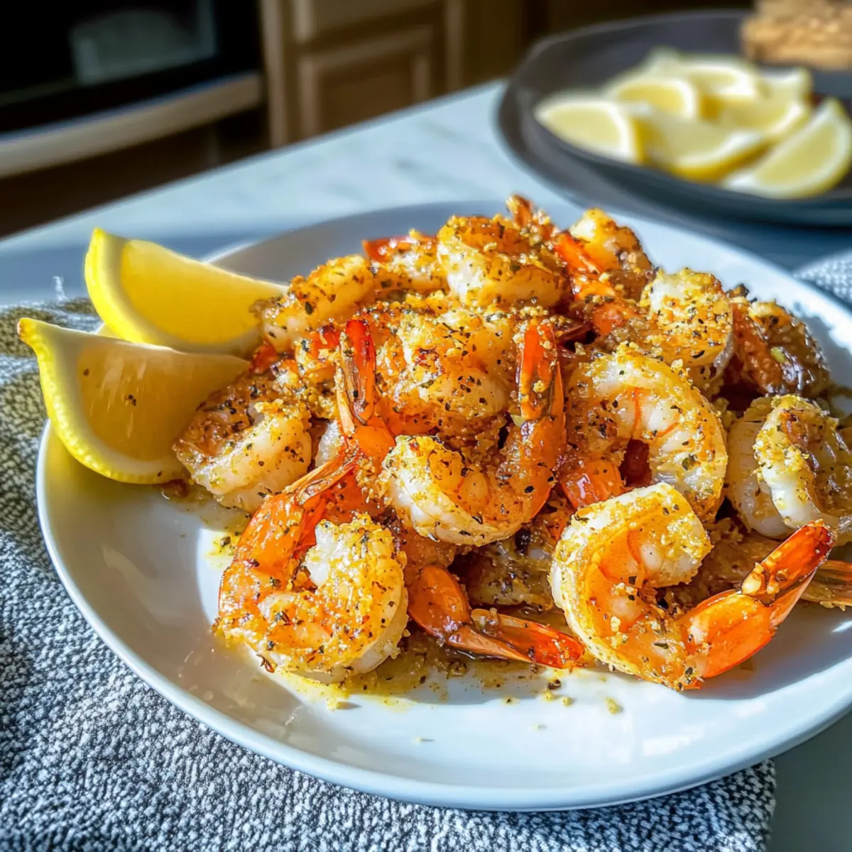Hawaiianischer Knoblauch-Garnelen schnell zubereitet