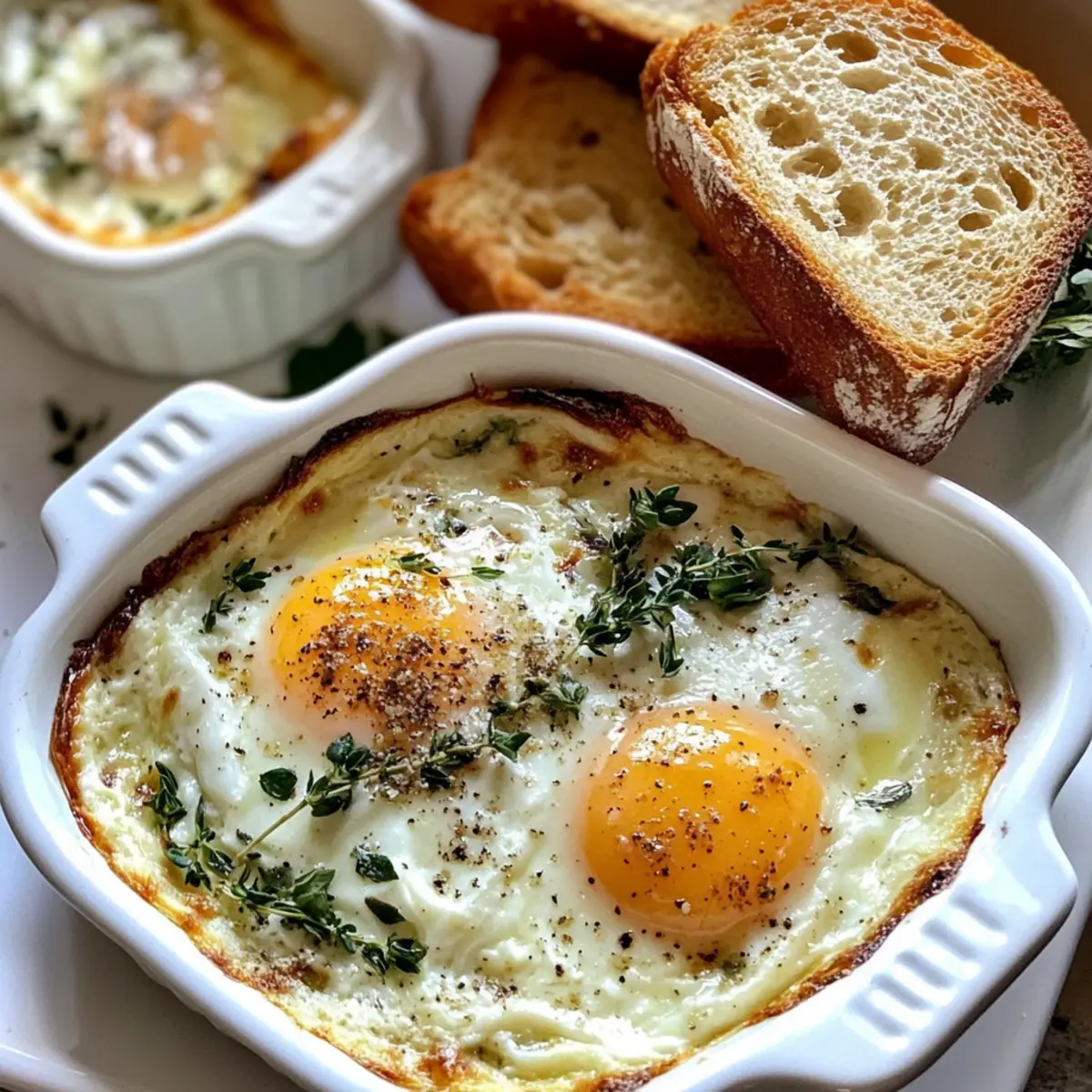 Kräutergebackene Eier für dein perfektes Frühstück