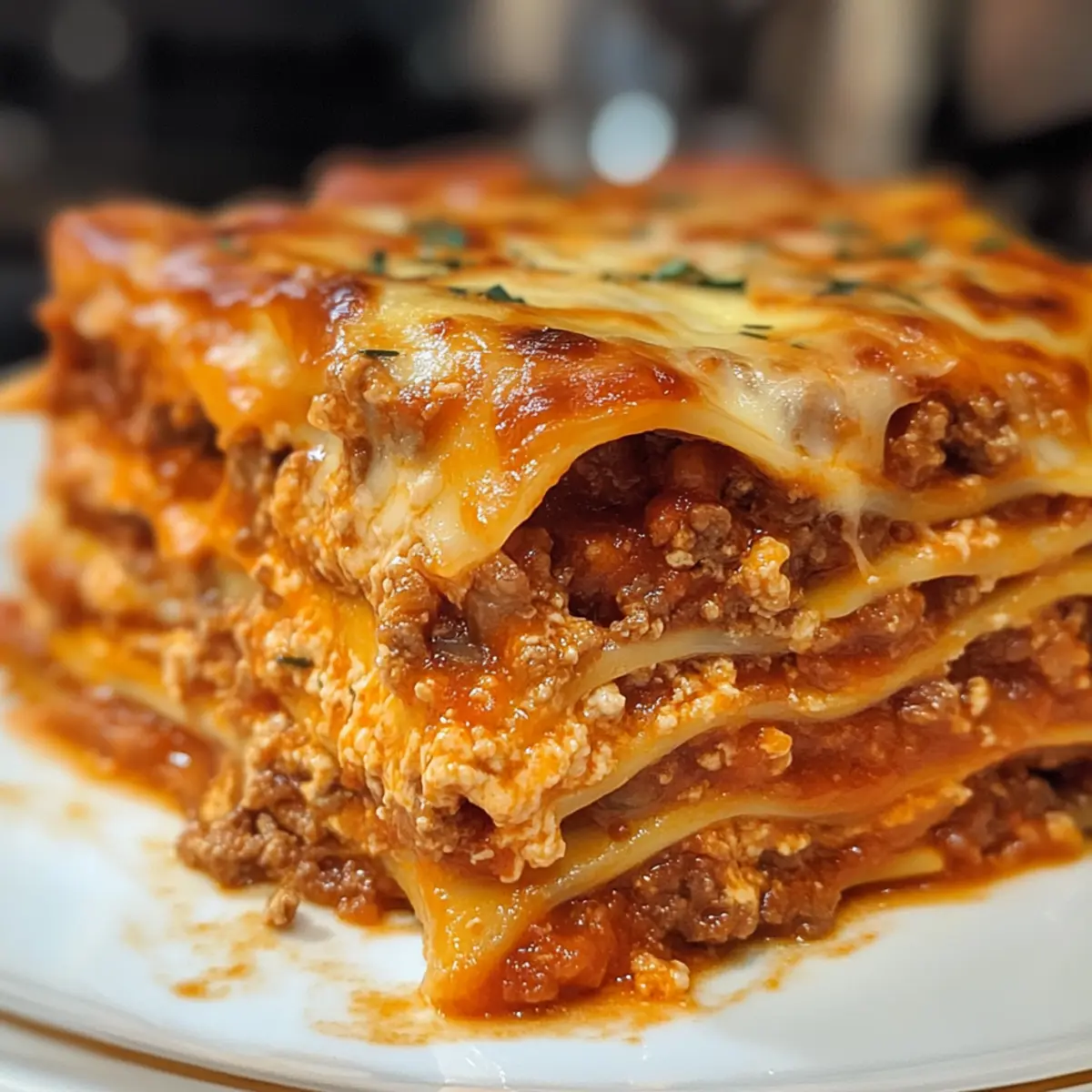 Hausgemachte Lasagne für echte Genussmomente