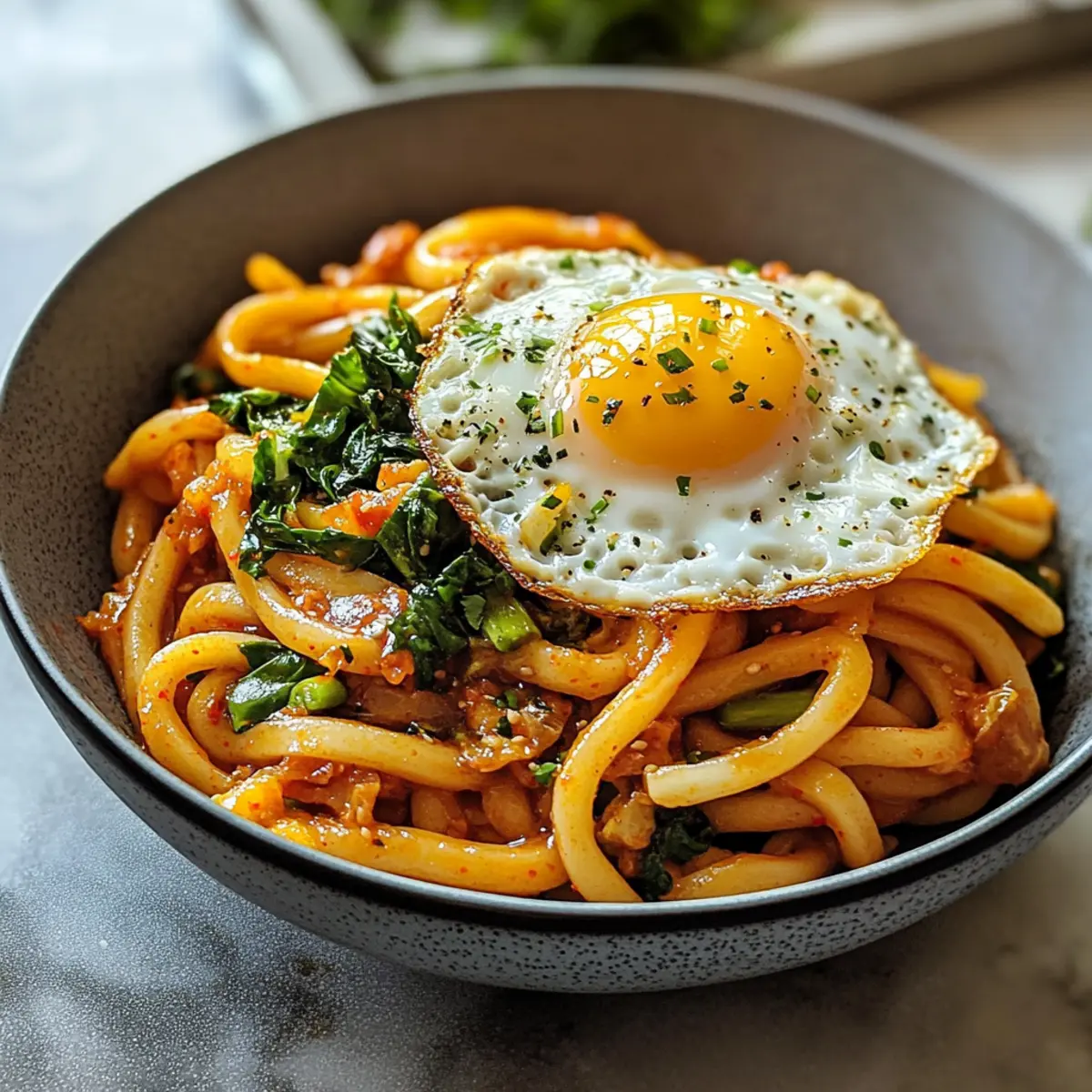 Einfach köstliche Kimchi Nudeln für jeden Tag