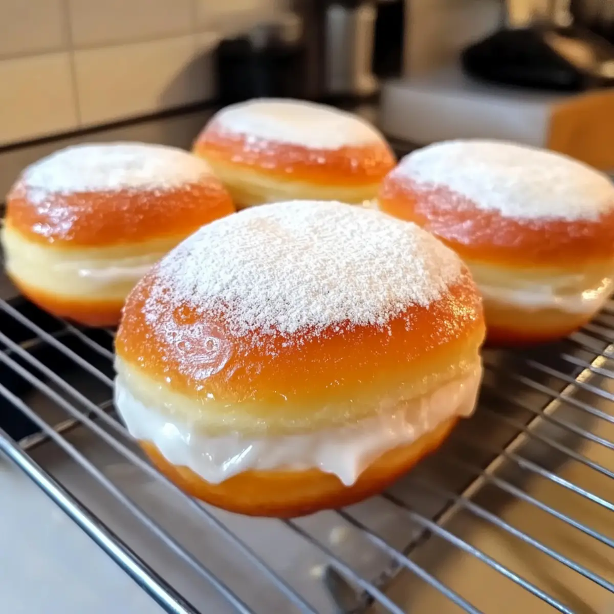 Milchcreme-Donut: Die fluffigste Versuchung ever