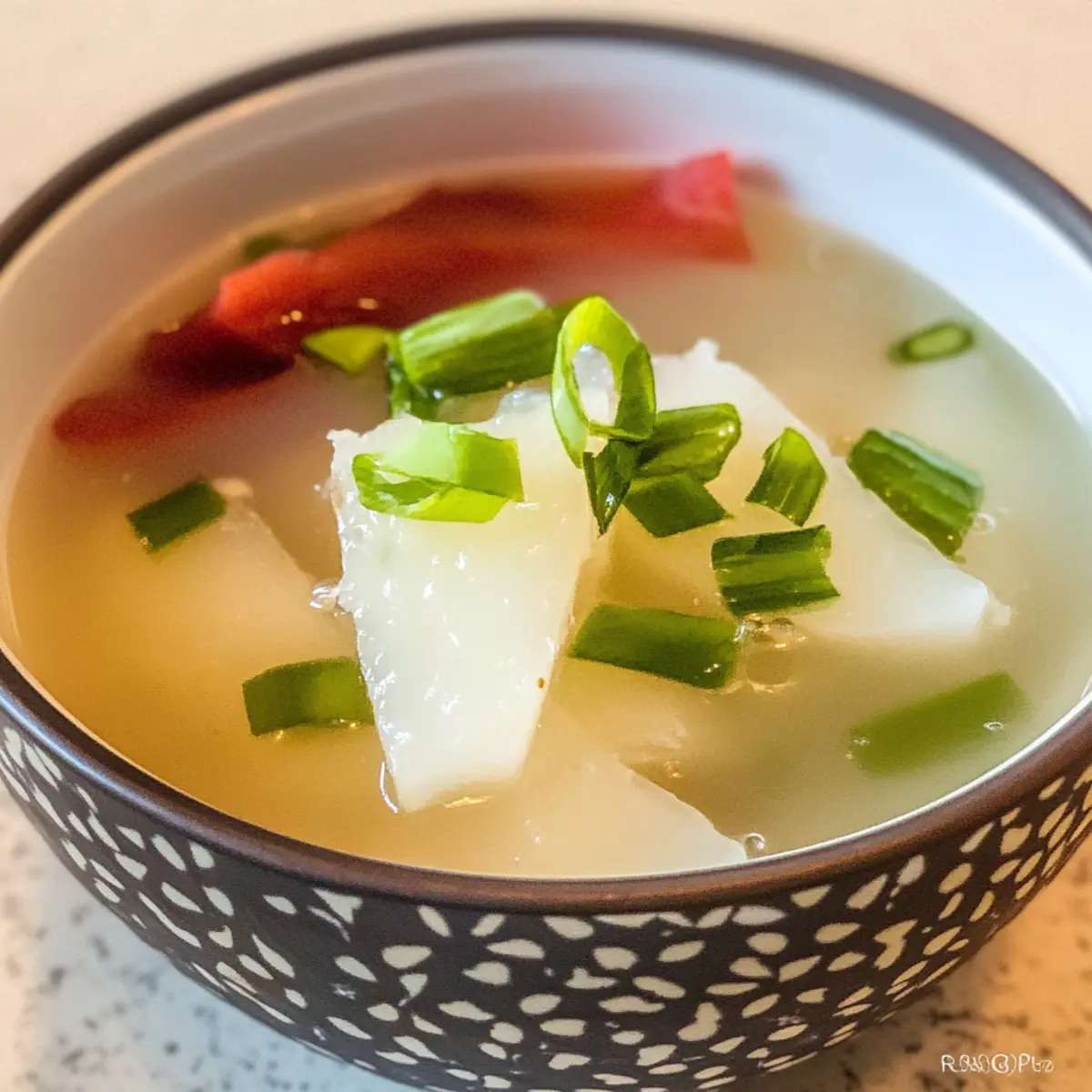 Koreanische Rettichsuppe für mühelosen Genuss