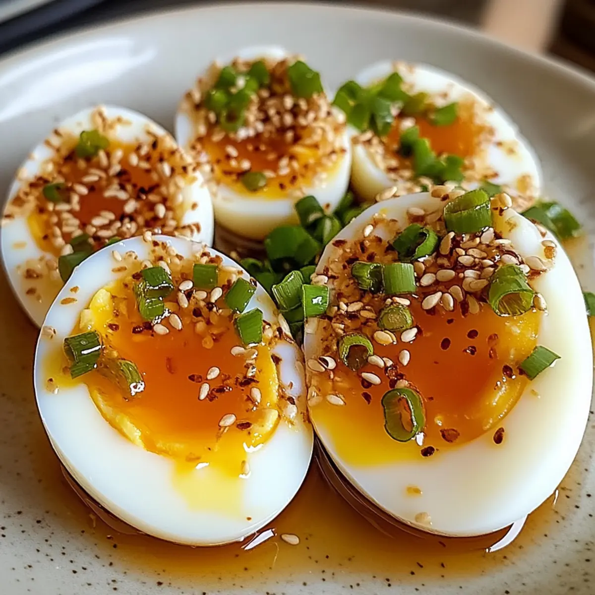Soja-marinierte Eier: Ein süchtig machender Snack
