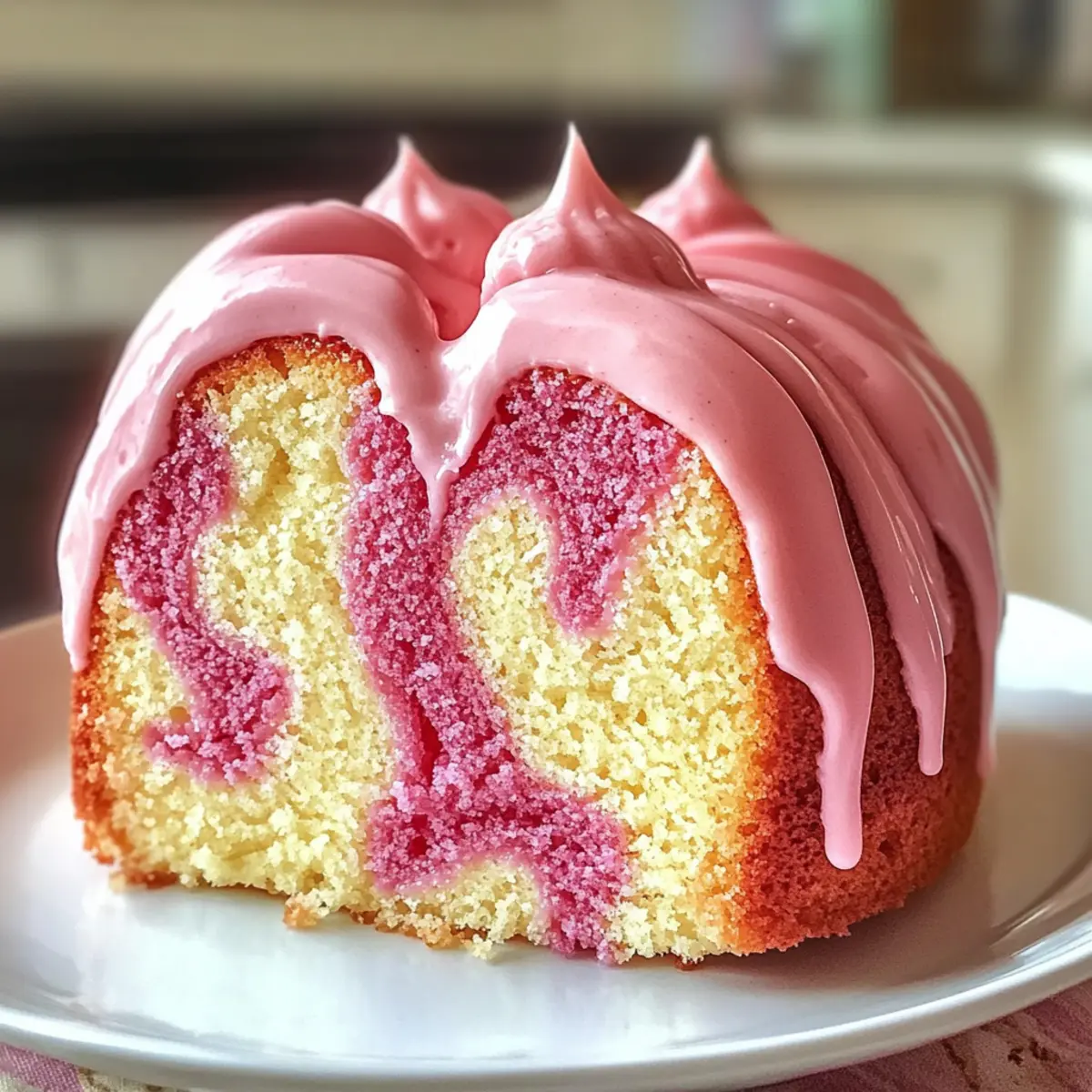 Erdbeermilchshake-Gugelhupf: Ein fruchtiger Genuss