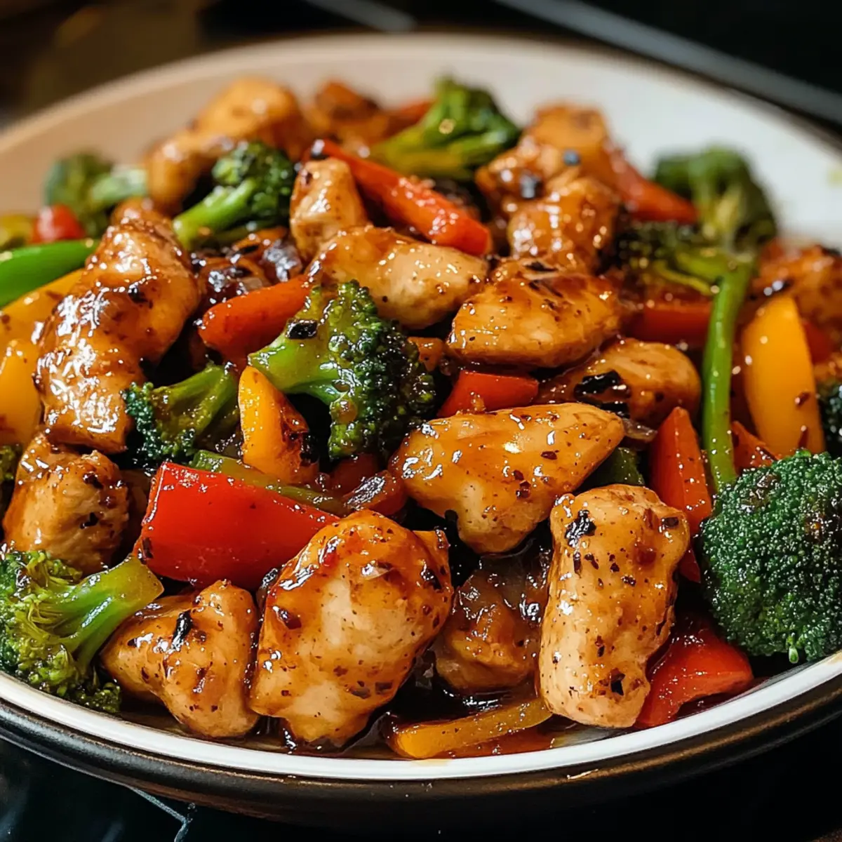 Süß Chili Hühnchen in 30 Minuten zubereiten