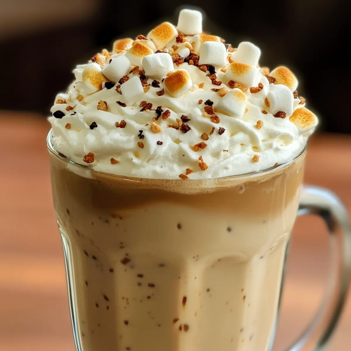 Gerösteter Marshmallow Eiskaffee – Süßer Genuss für den Sommer