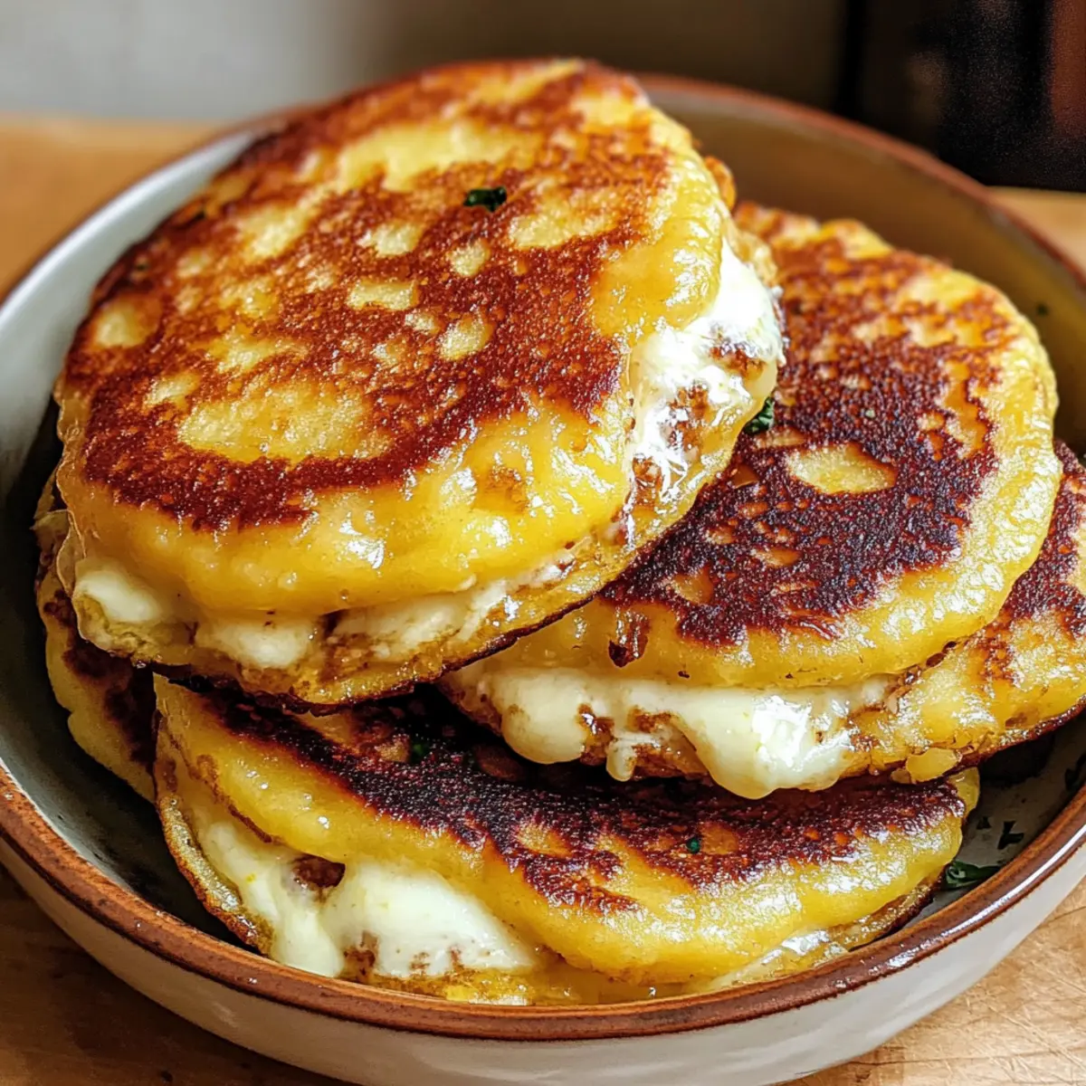 Venezolanische Süßmais-Cachapas für jedes Frühstück