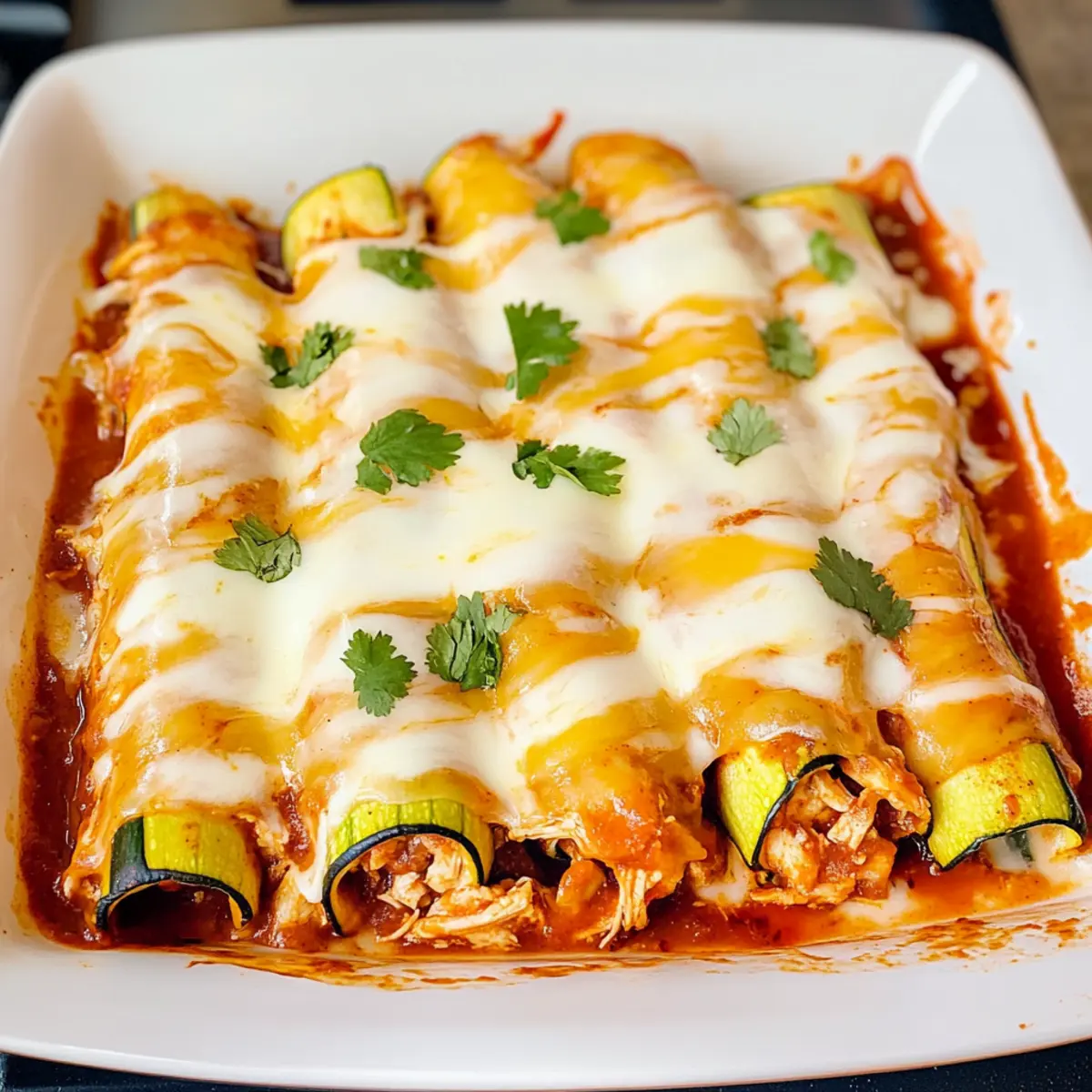 Zucchini-Enchiladas gesund und lecker genießen