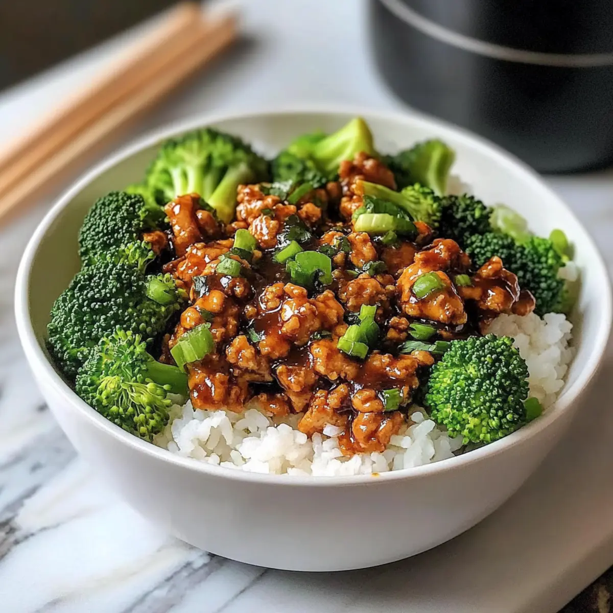 30-Minuten Hochprotein Hühnchen und Brokkoli Schalen
