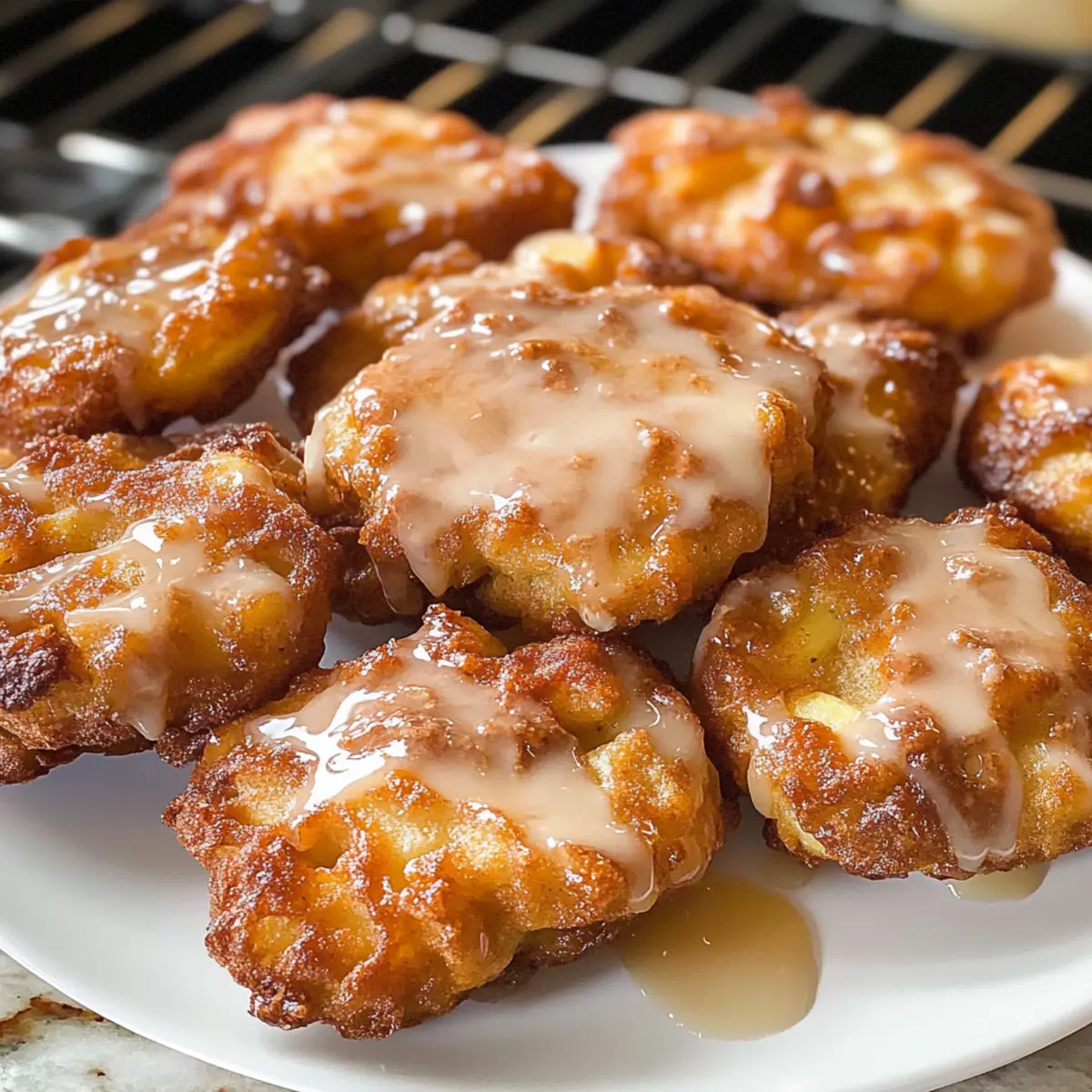 Mandelflour Apfelküchlein für ein gesundes Frühstück