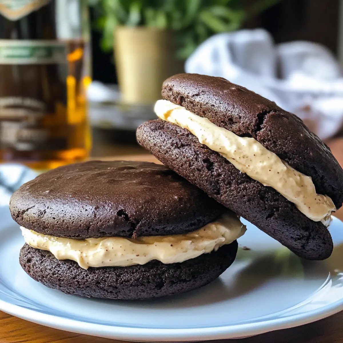 Schokoladenkaffee-Whoopie-Pies für den perfekten Genuss