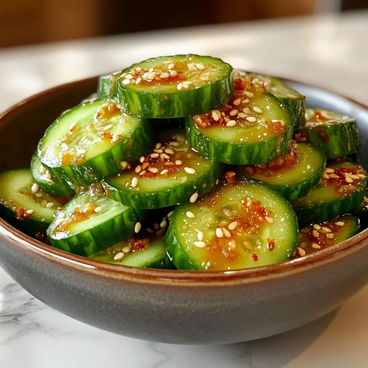 Din Tai Fung Gurkensalat ganz einfach selbst machen