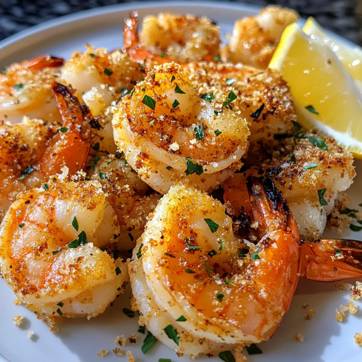 Knoblauch Parmesan Röstgarnele in 20 Minuten zaubern