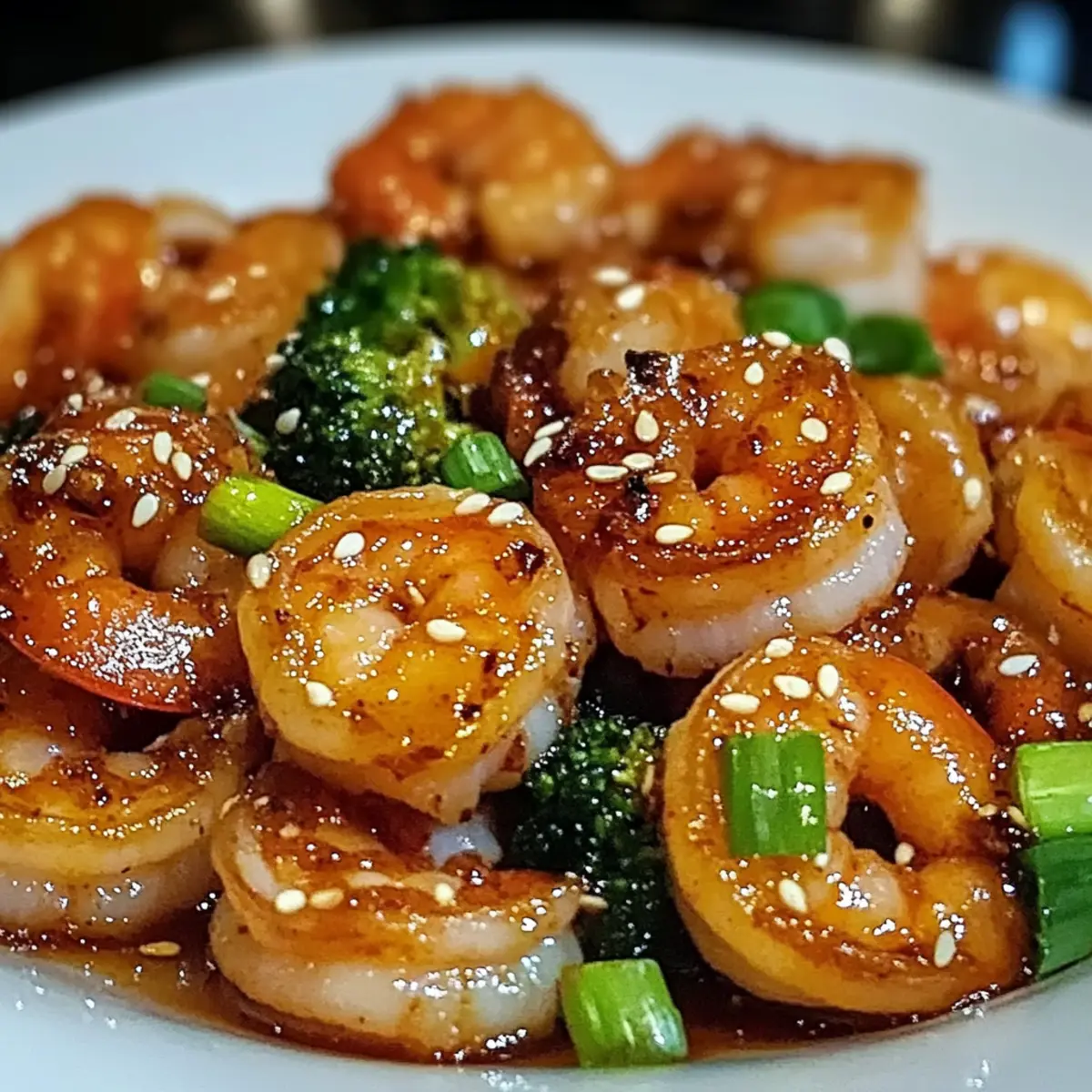 Hochproteinhaltige Honigknoblauchgarnele schnell genießen