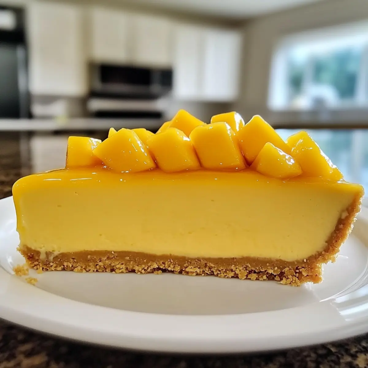 Mango-Käsekuchen ohne Backen: Einfaches Rezept