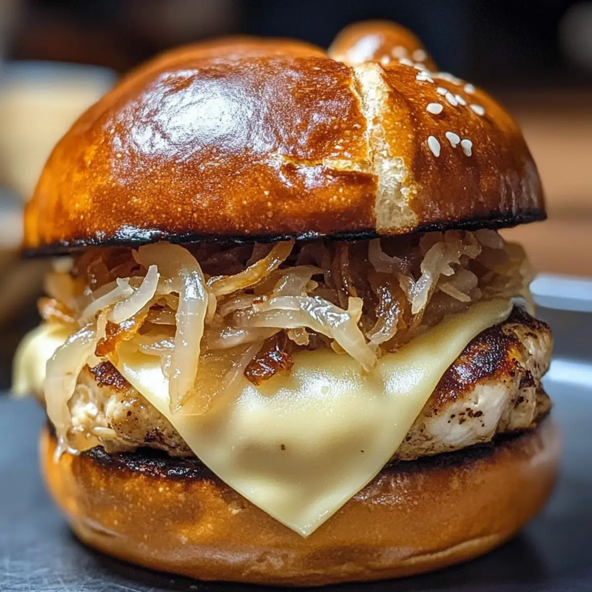 Ahornsenf-Hühnchenburger für die ganze Familie